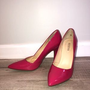Guess Size 10 | Hot pink pumps size 10